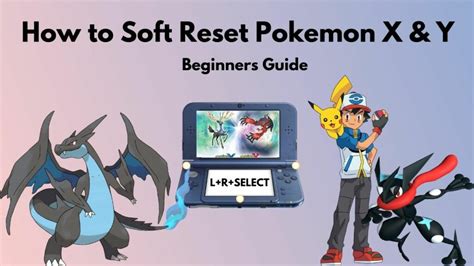 how to reset a pokemon x game|how to soft reset pokemon.